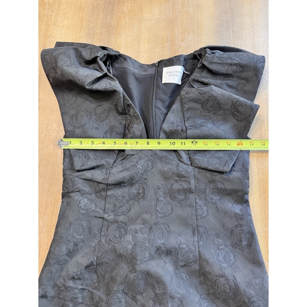 Tuckernuck Hyacinth House Tanya Black Jacquard Dress Size Small - Picture 5 of 16